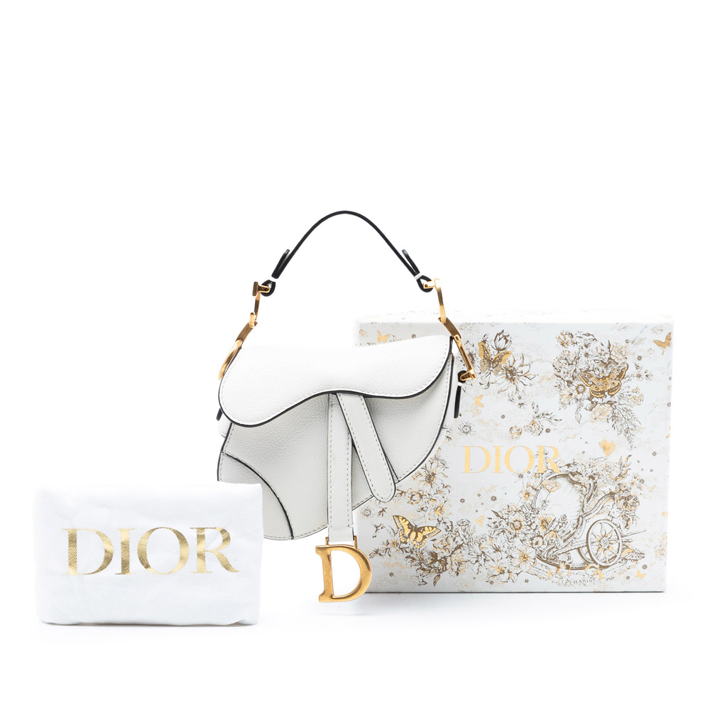 Pre-Loved Dior Micro Goatskin Saddle Bag - Picture 8 of 8